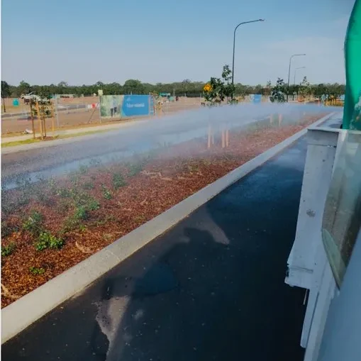 Council Water Hosing